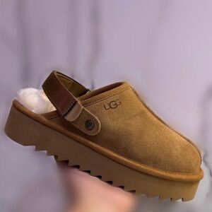 UGG Women Lanah Clog Platform - Chestnut -